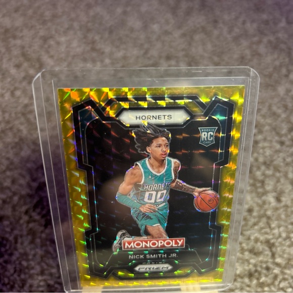 Nick Smith Jr NBA Prizm Monopoly Rookie Card #14 Charlotte Hornets 40/49 - Picture 2 of 6